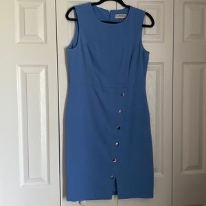Light blue work dress